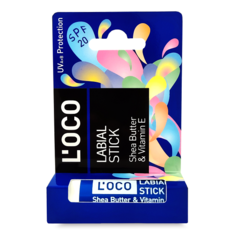 Бальзам для губ L’OCO Масло ши & Витамин E 5,1 гр Loco