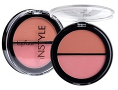Палетка румян Topface Instyle Twin Blush On тон0 6розовый терракотовый 10г