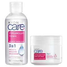 Набор для лица Avon Care Крем Антивозрастной 35+ 100 мл. + Тоник очищающий 150 мл.