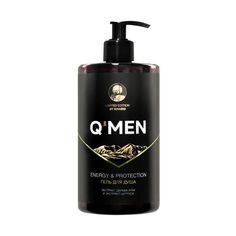 Гель для душа QMen Бодрость и защита 640 мл