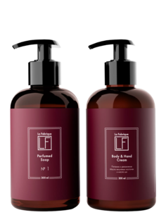 Косметический набор для рук La Fabrique Табак&Вишня 2 предмета