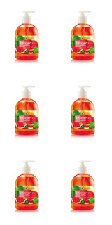 Жидкое мыло Iris Aroma Line ГРЕЙПФРУТ И МЯТА, 500 мл, 6 шт