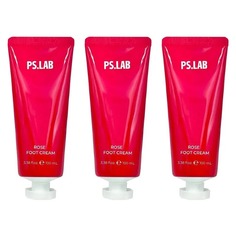 Крем для ног Pretty Skin с мочевиной и экстрактом розы ps.lab 100 мл 3 шт Prettyskin
