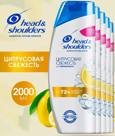 Шампунь Head & Shoulders Цитрусовая свежесть 400 мл 5 шт
