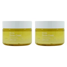 Крем для лица Lebelage Yuja Derma Cream с юдзу 50 мл 2 шт