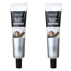 Крем для глаз Lebelage Black Snail Eye Cream с экстрактом черной улитки 40 мл 2 шт