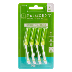 Межзубные ершики PresiDent Profi L 1 уп
