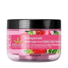 Скраб для тела HEMPZ Pomegranate Sugar Body Scrub сахар и гранат 176 г