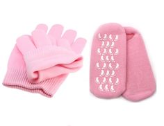 Набор SPA Gel socks, gel gloves Увлажняющие гелевые носочки + перчатки комплект No Brand