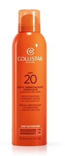 Солнцезащитный спрей Collistar для загара Moisturizing Tanning Spray SPF20 200 мл