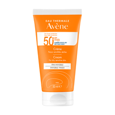 Солнцезащитный крем Avene SPF 50+ без отдушек, 50 мл