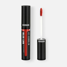 Помада для губ Luxvisage Matt Tattoo No Transfer 12H жидкая, №109 Classic Red, 3,8 г