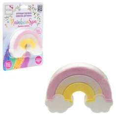 Бомбочка для ванны Lukky бурлящая радужная Rainbow Spa Радуга-дуга 120г