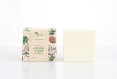 Мыло туалетное твердое Aloe Vera&Coconut 227 г Arya