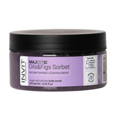 Скраб invit для тела Majestic Oils&Figs Sorbet 200мл
