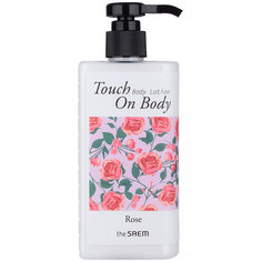 Лосьон для тела The Saem с экстрактом розы Touch On Body Rose Body Lotion Vegan 300 мл
