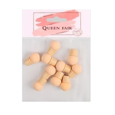 Сменные спонжи для аэропуффинга, 10 шт Queen Fair