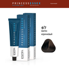 Краска Для Волос Estel Princess Essex 4.7 Шатен Коричневый 60 Мл 2 Шт