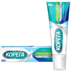 Крем для фиксации съемных зубных протезов Корега Освежающий Вкус, 40 г Corega