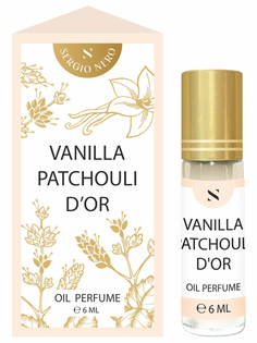 Духи Sergio Nero женские масляные Ванильная пачули Vanilla Patchouli DOr 6мл