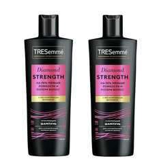 Шампунь TRESeммe укрепляющий Diamond Strength 400мл 2 шт