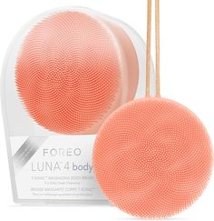 Массажная щетка для очищения тела Foreo Luna 4 body Peach Perfect