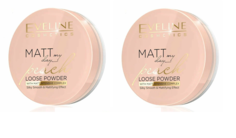 Пудра Eveline Cosmetics Matt My Day Loose Тон Peach 6 г 2 шт