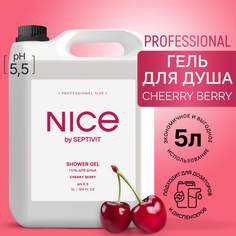 Гель для душа NICE by Septivit Cherry Berry 5л