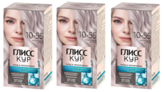 Краска для волос Gliss Kur 10-55 Платиновый блонд 110 мл 3 шт