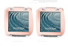 Тени для век Deborah Milano водостойкий тон 07 зеленый павлин 3.5г 2 шт
