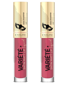 Жидкая помада Eveline Cosmetics матовая Variete Perfect Matte Lip Ink 15 2 шт