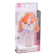 Расческа Puppy orange оранжевая 9 х 3,5 х 18,5 см No Brand