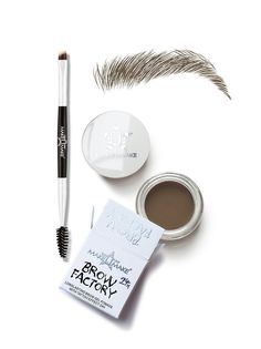 Помада для бровей 24 часа BROW FACTORY B2 GINGERY для блондинок и шатенок с кистью Make U Make