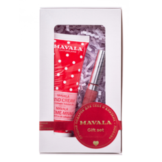 Подарочный набор Mavala крем для рук и блеск для губ Капкейк