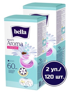 Прокладки ежедневные Bella Panty aroma fresh ультратонкие, 60 шт х 2 упаковки