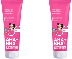 Гель для умывания Professor SkinGOOD AHA BHA 120 мл 2 шт