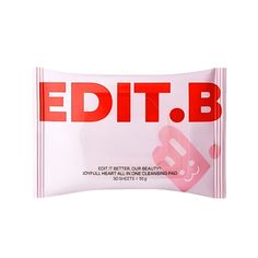 Очищающие пэды Edit.B Joyfull Heart All-In-One Cleansing Pad 30 шт