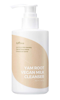 Очищающее молочко IsNtree с корнем ямса Yam Root Vegan Milk Cleanser 220 мл