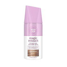 Тоник для волос NISHLADY Magic Retouch Sprays Светло-коричневый 100 мл