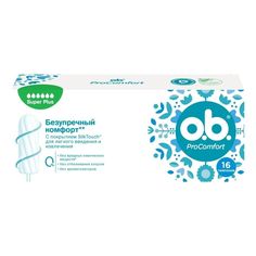 Тампоны O.b. ProComfort Super Plus 16 шт