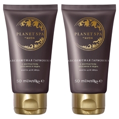 SPA-маска для лица Avon planet spa Абсолютная гармония с брусникой и кедром 50мл 2шт