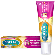 Крем для фиксации зубных протезов Корега Комфорт, 40 г Corega
