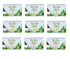 Туалетное мыло BioMio, Bio-Soap Литсея и Бергамот, 90 г х 9 шт