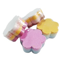 Бомбочка для ванны Solline Aroma Fantasy Цветок Полосатый 120 г