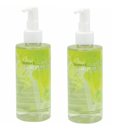 Масло для лица Deoproce Cleansing Oil Fresh Pore Deep очищающая виноградная 2 шт