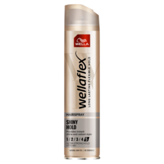 Лак для волос Wella Wellaflex Shiny Hold блеск и ультра сильная фиксация 250 мл