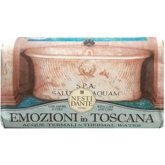 Мыло твердое Nesti Dante Emozioni in Toscana Термальные источники, 250 г