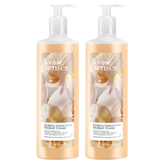 Комплект Крем-гель для душа Avon Senses Истинная роскошь 720 мл. 2 шт.