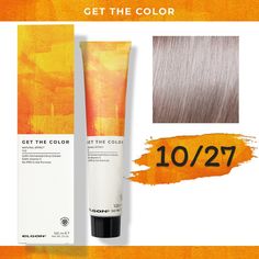 Стойкая краска для волос Elgon Get the Color 10/27 Светлый блонд Бежево-жемчужный, 100 мл
