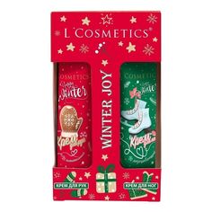 Набор косметики для рук и ног LСosmetiСs Winter Joy для женщин 2 предмета Lcosmetics